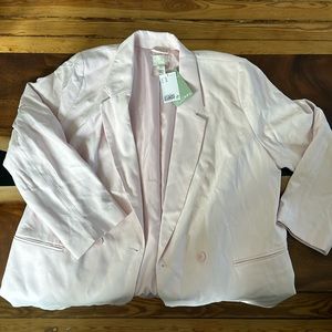 H&M Light Pink Blazer